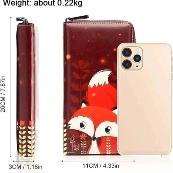 Clutch RFID Wallet For Women - Picture 5 of 5